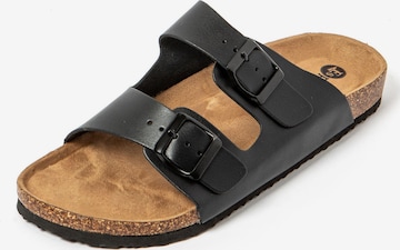 Espargatas - Zapatos para playa y agua 'Volker' en negro: frente