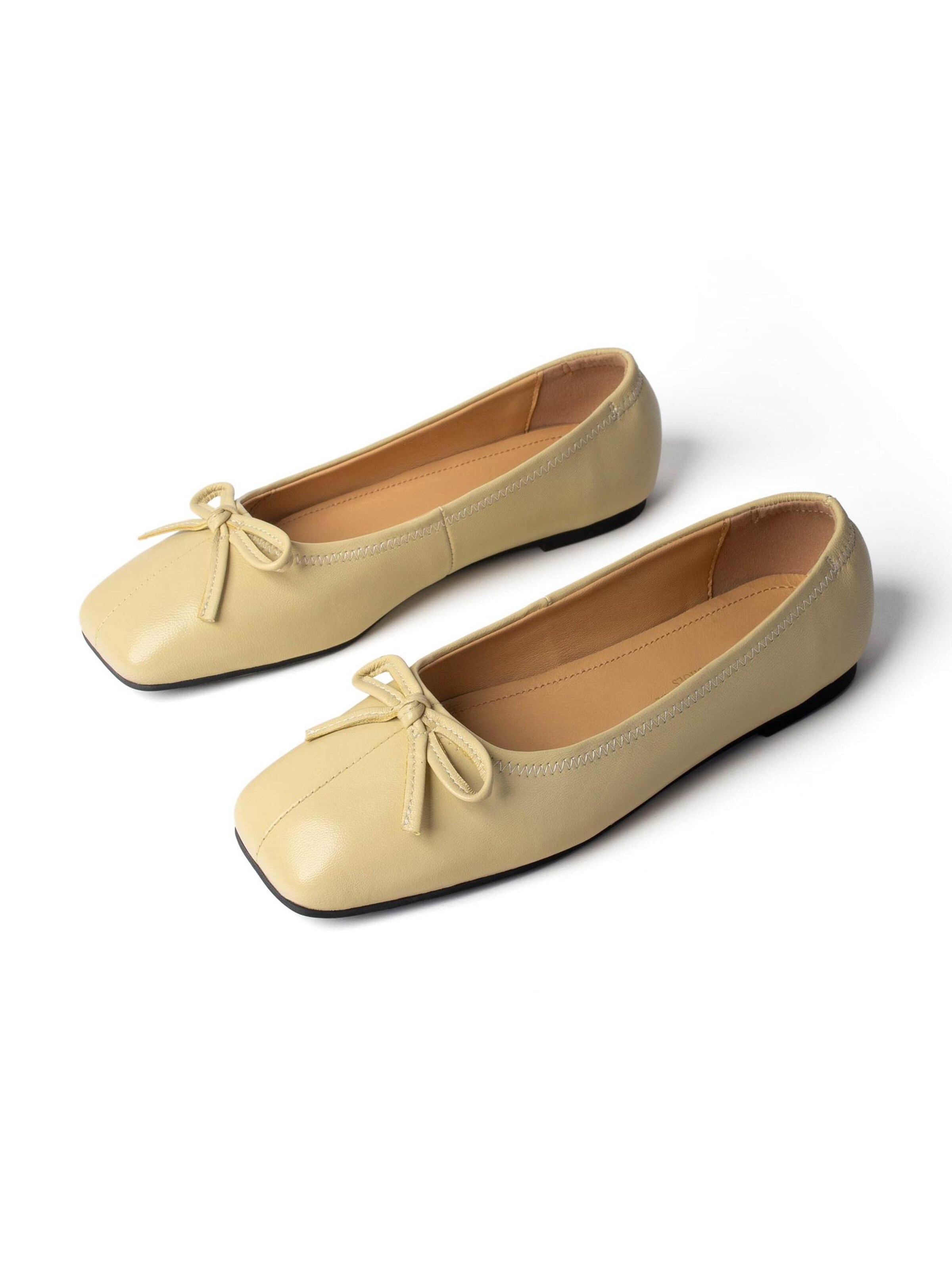 L37 HANDMADE SHOES Ballerinasko 'GOLDEN HOURS WE HAD' i gul