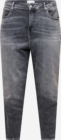 Calvin Klein Jeans Curve Дънки Tapered Leg Дънки в сиво: отпред