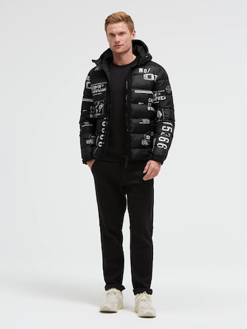 CAMP DAVID Winter Jacket in Black