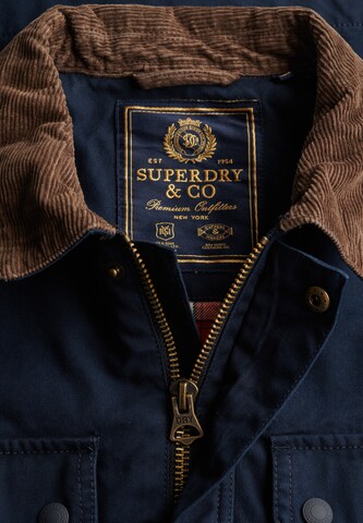 Superdry & Co Tussenjas 'Preppy Burford' in Blauw