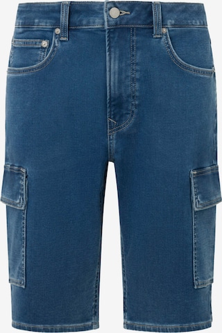 Pepe Jeans Regular Cargo Jeans in Blue: front