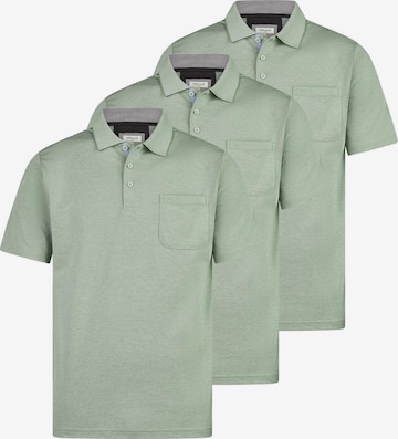 redmond Shirt 'Basic' in Grün: Vorderseite