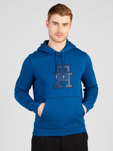 Felpa di TOMMY HILFIGER in blu: frontale