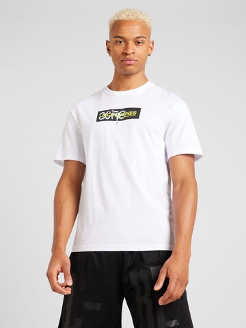 T-Shirt 'Summer' JACK & JONES en blanc : devant