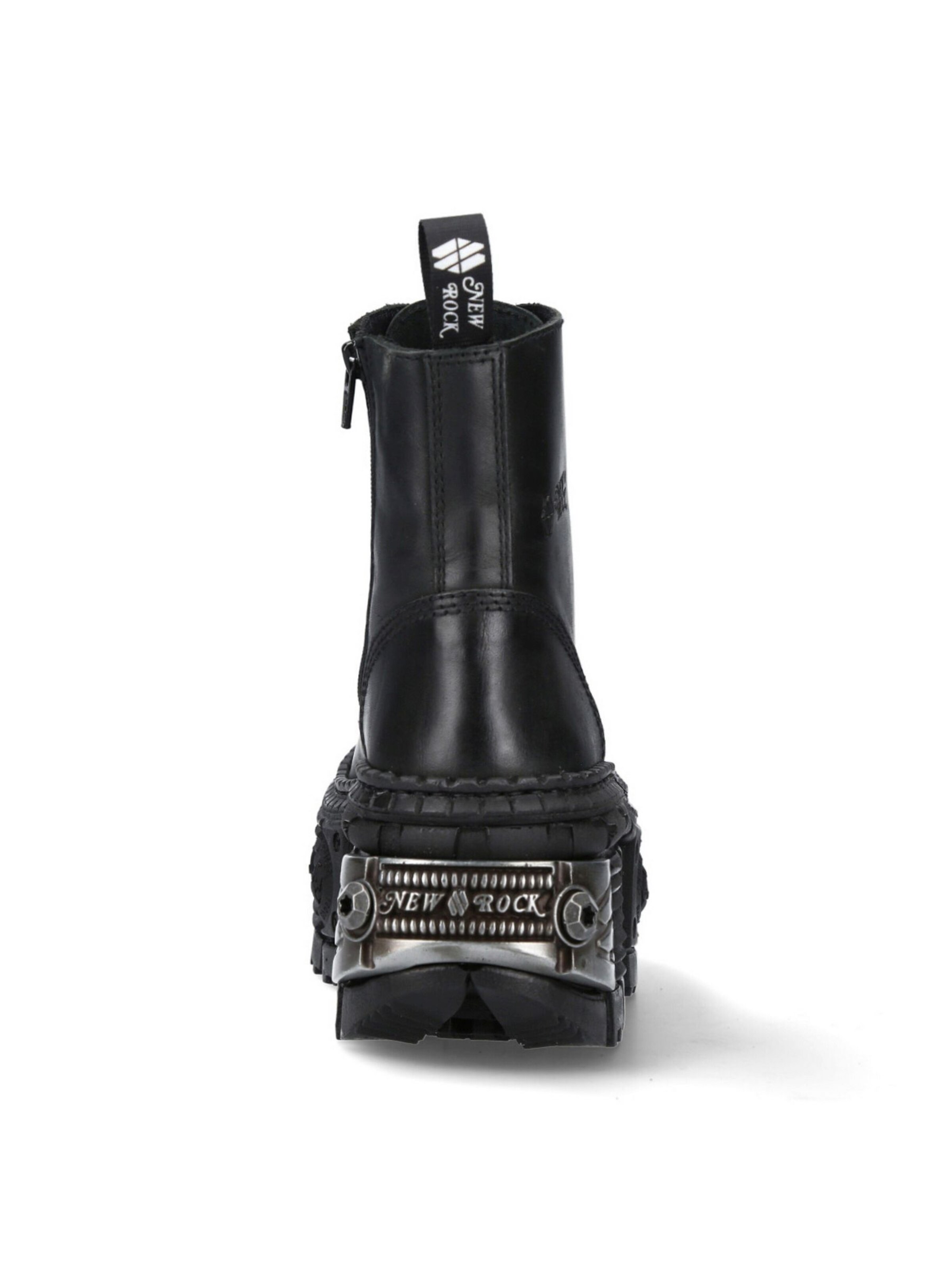 Bottes à lacets 'M-WALL083C-S4' New Rock en noir