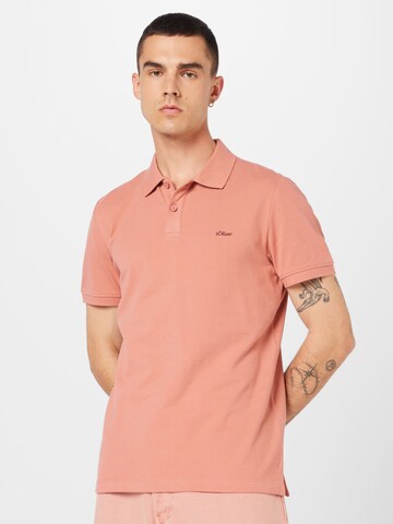 T-Shirt s.Oliver en orange : devant