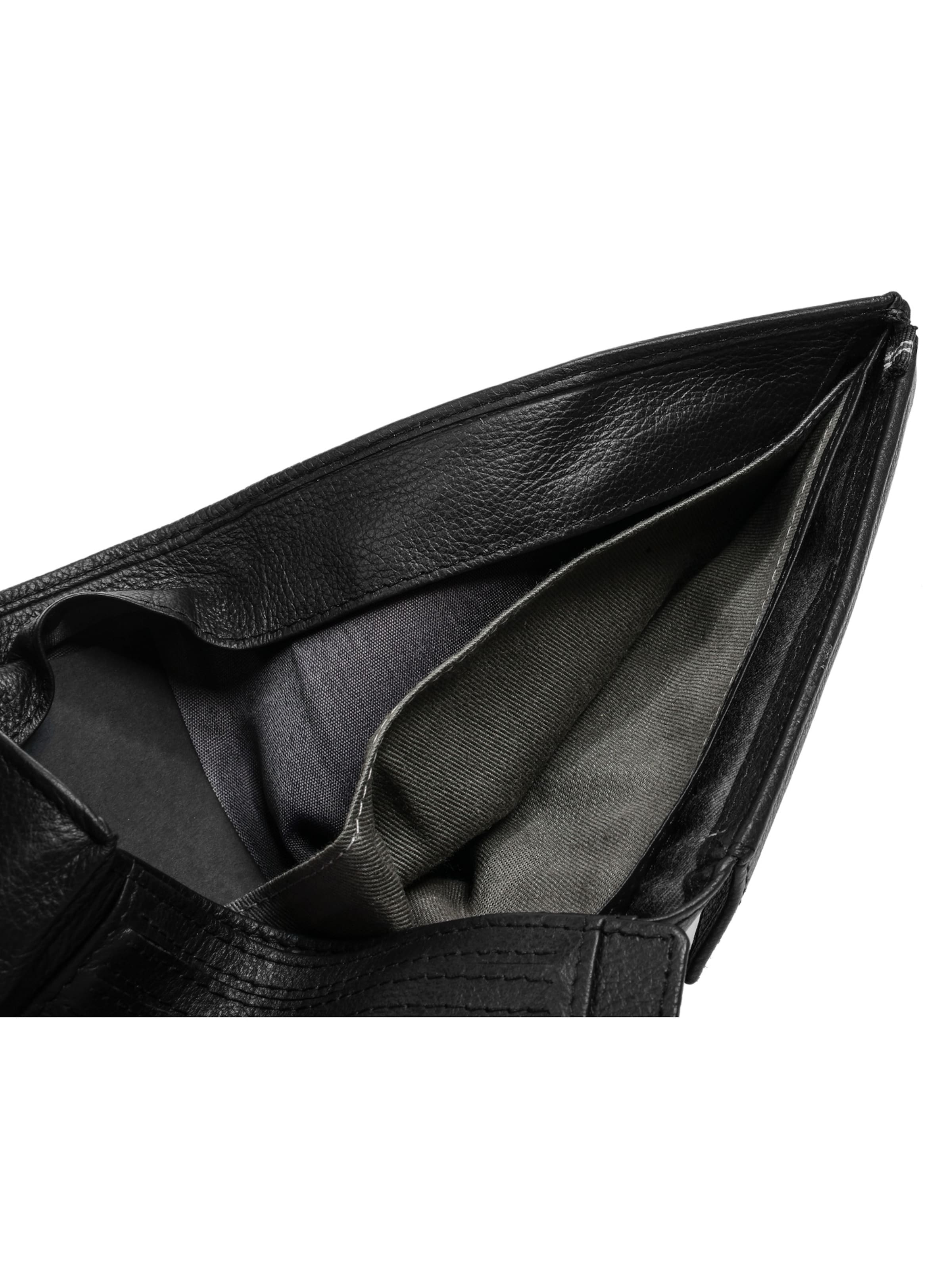 Porte-monnaies 'MEDIO' mano en noir