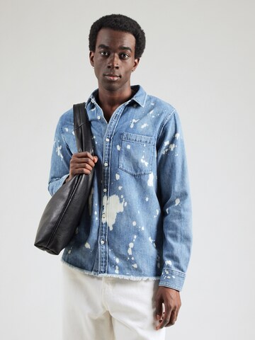 Michael Kors - Chaqueta de entretiempo en azul: frente