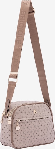 Briciole Umhängetasche in Braun: Vorderseite