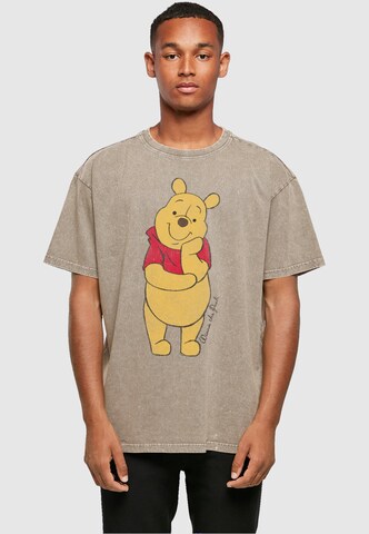 ABSOLUTE CULT Shirt 'Winnie The Pooh' in Beige: voorkant