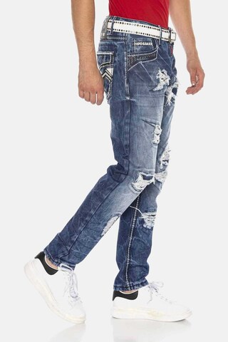 Coupe slim Jean 'DENIM' CIPO & BAXX en bleu