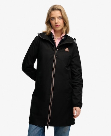 Superdry Tussenjas in Zwart