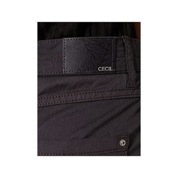 CECIL Slimfit Broek in Grijs