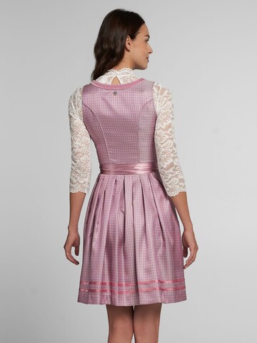 SPIETH & WENSKY Dirndl 'Akela' in Roze