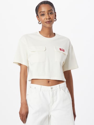 FILA Shirt 'TALLINN' in Wit: voorkant