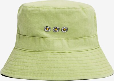 Bershka Hat in Yellow / Light green / Black / natural white, Item view