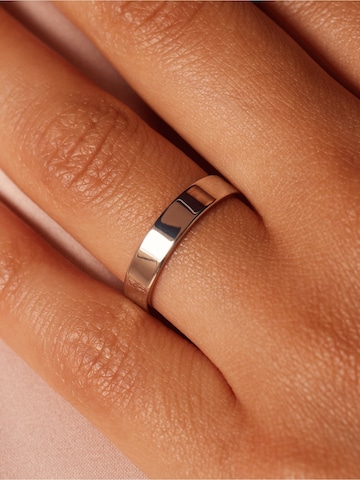 Lucardi Ring in Zilver: voorkant