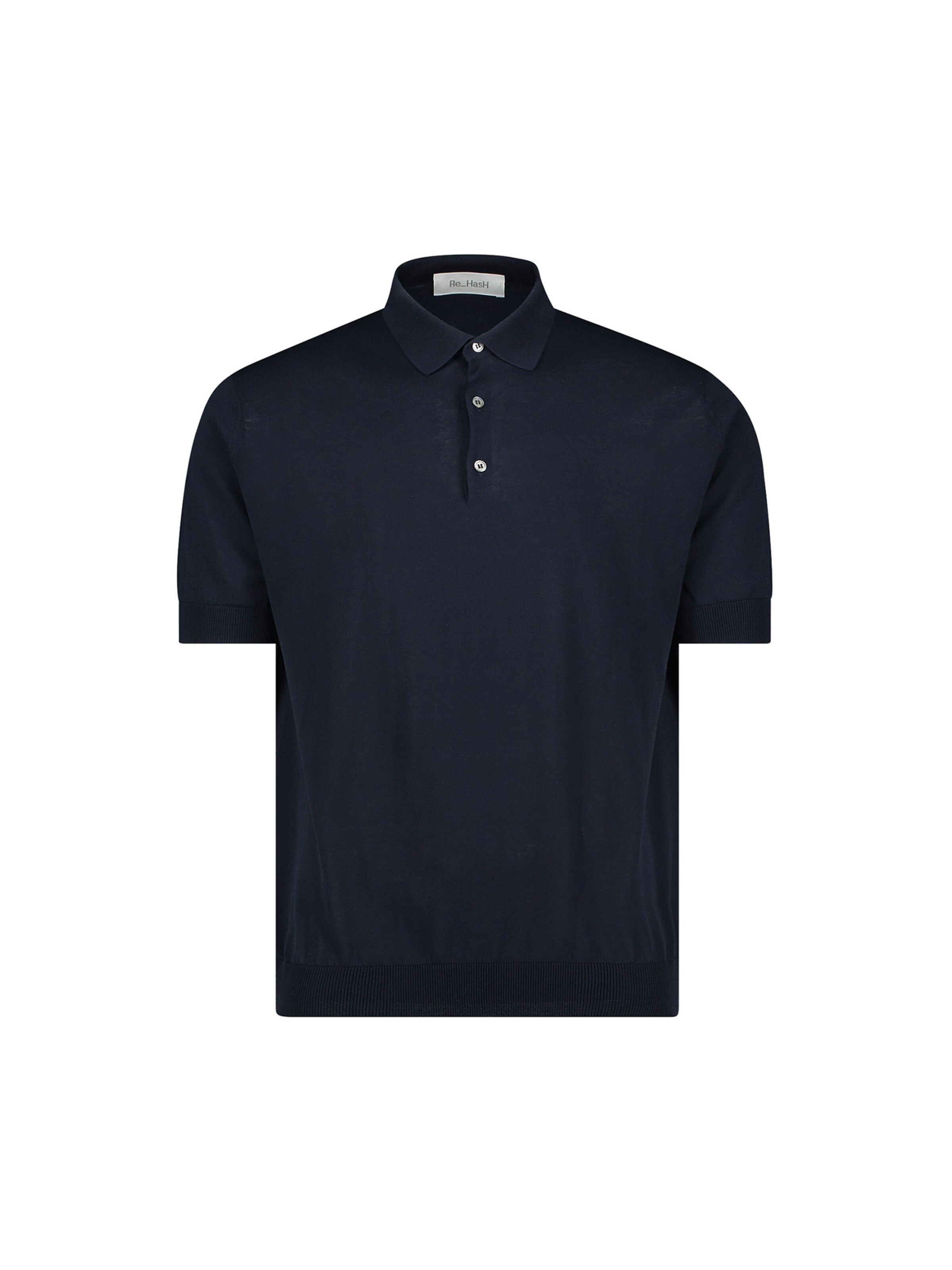 Maglietta di Re_HasH in blu: frontale