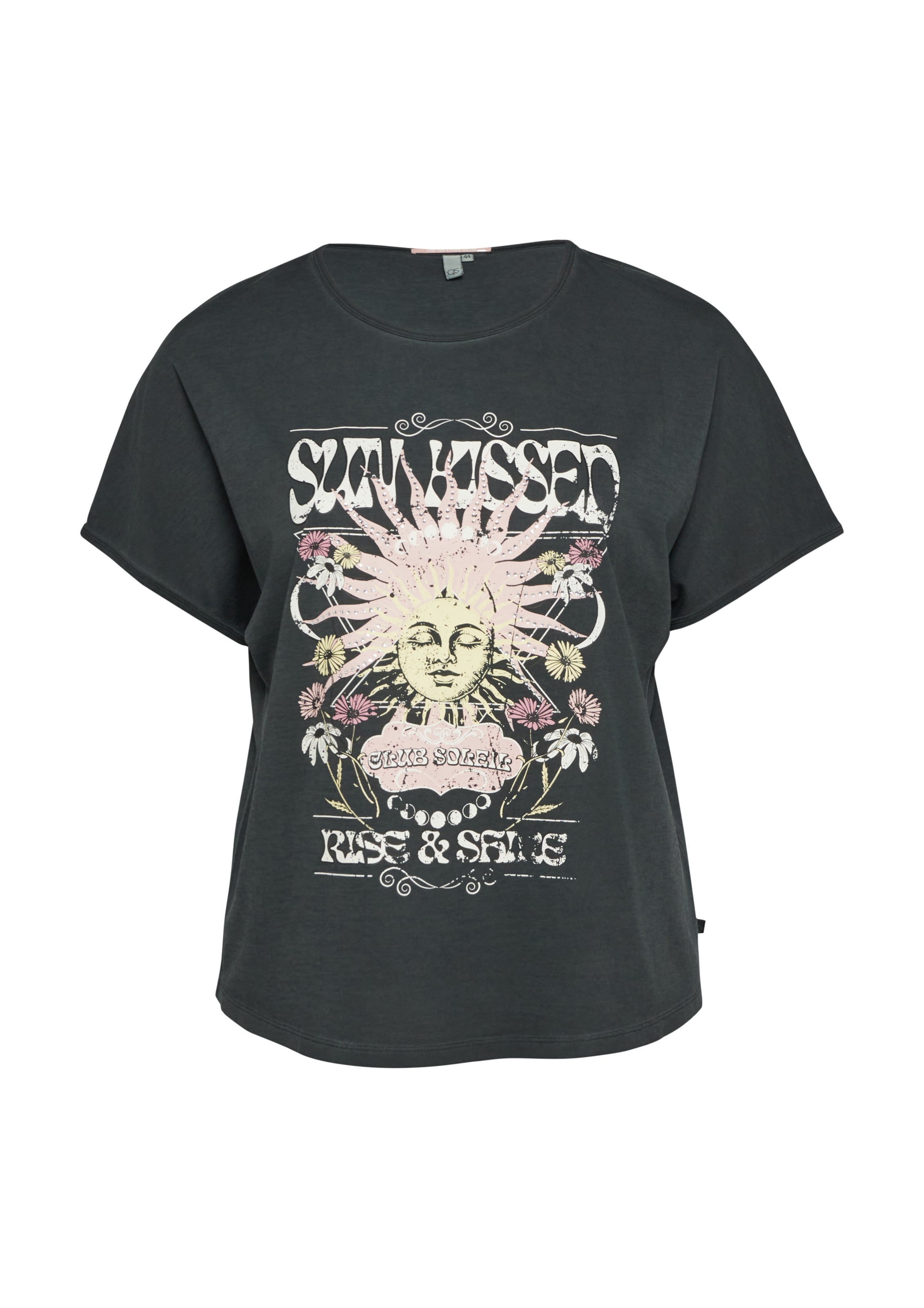 QS Shirt in Black: front