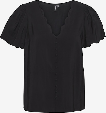 VERO MODA Blouse 'IDUN' in Zwart: voorkant