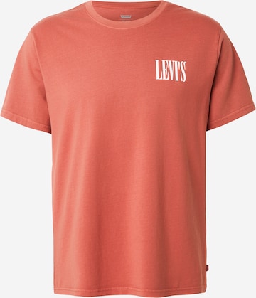 T-Shirt LEVI'S ® en rouge : devant