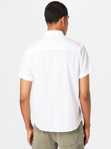 CAMP DAVID Regular fit Button Up Shirt in White