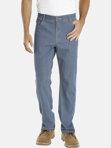 Jan Vanderstorm Regular Jeans 'Soa' in Blauw: voorkant
