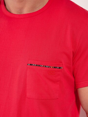 Pyjama court ' Sleepwear Westgate ' HOM en rouge