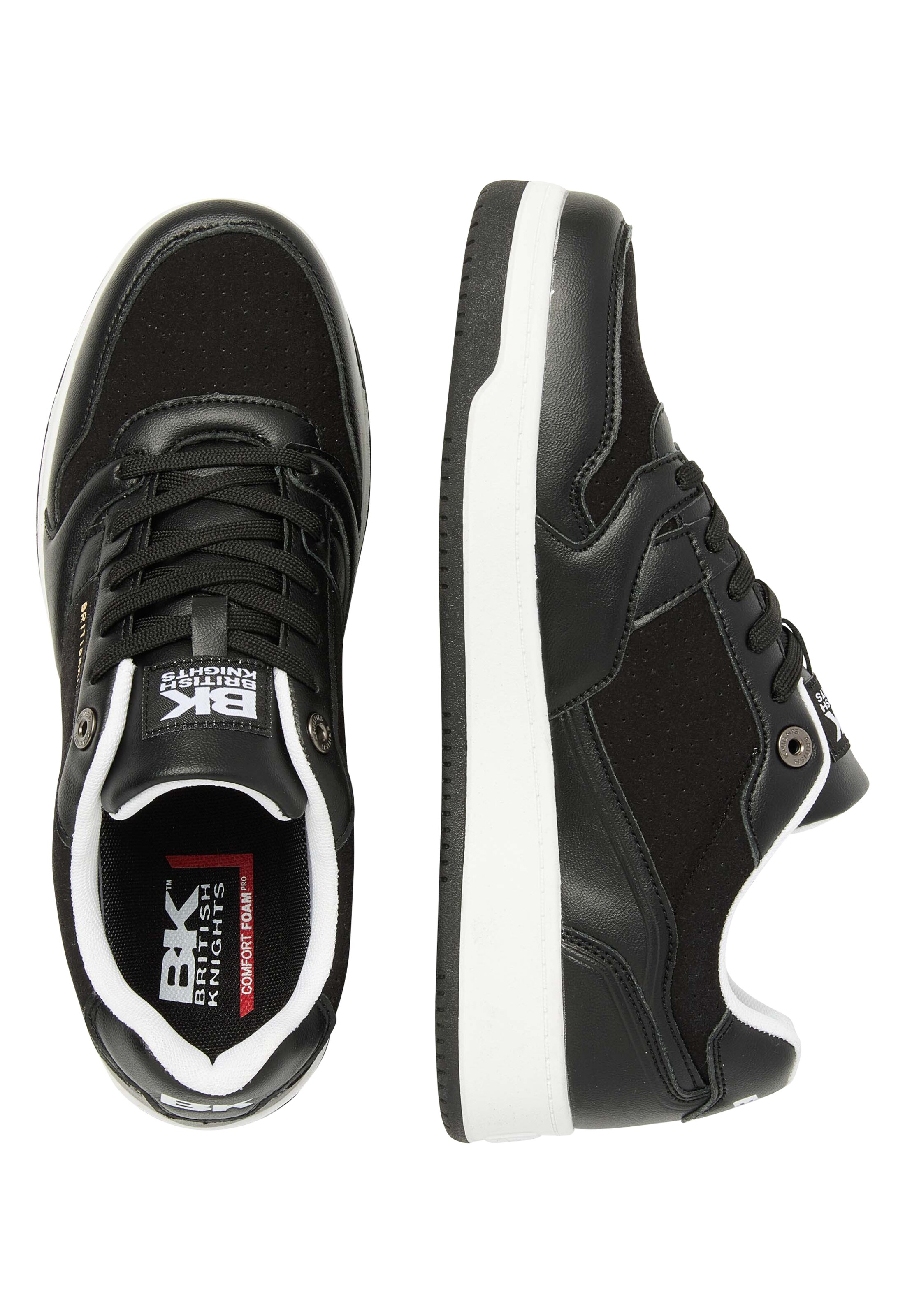 BRITISH KNIGHTS Sneaker low ' DEX ' i sort