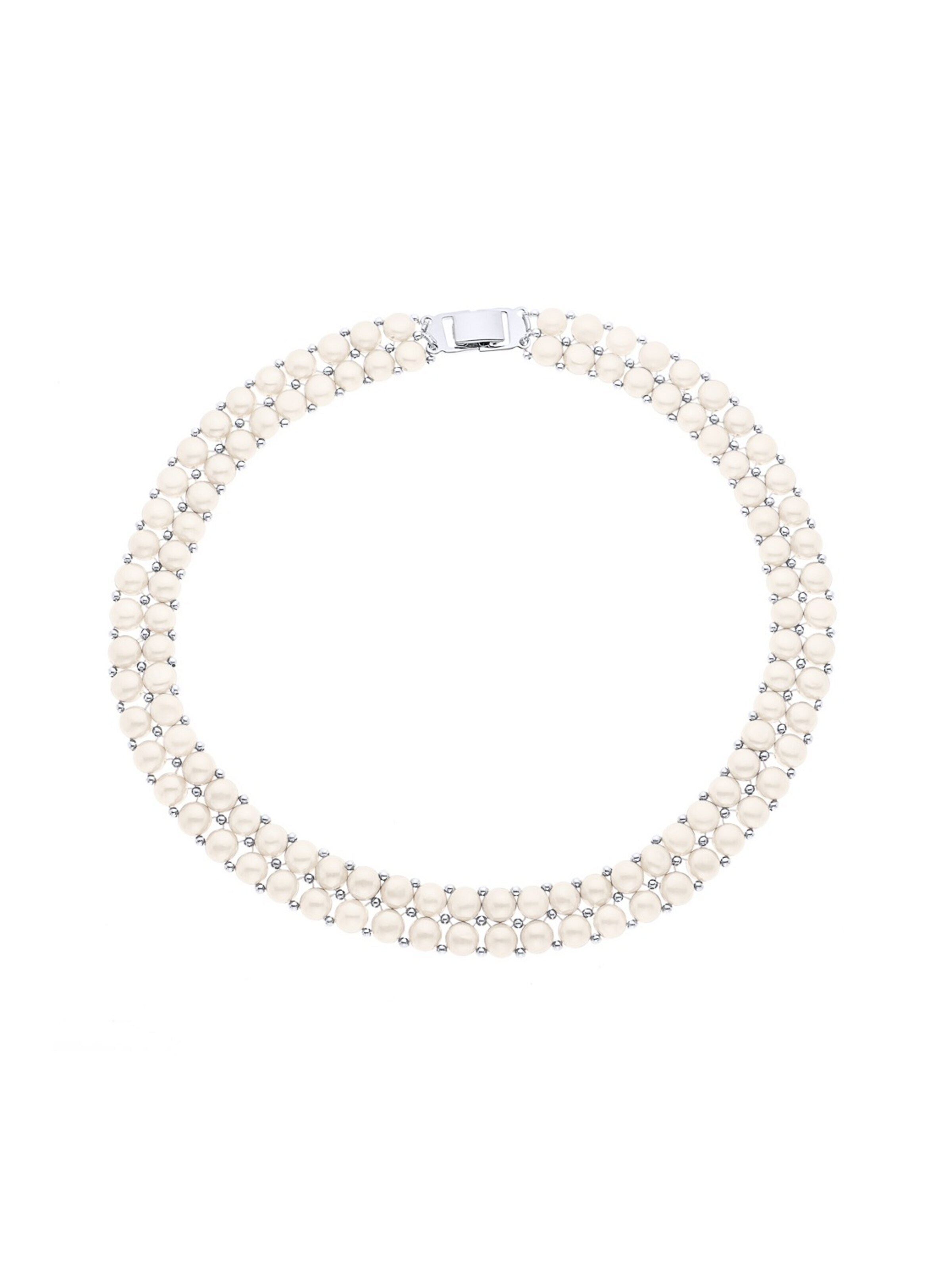 Ateliers Saint Germain Ketting 'TUILERIES' in 40 cm in de kleur Natuurwit, Productweergave