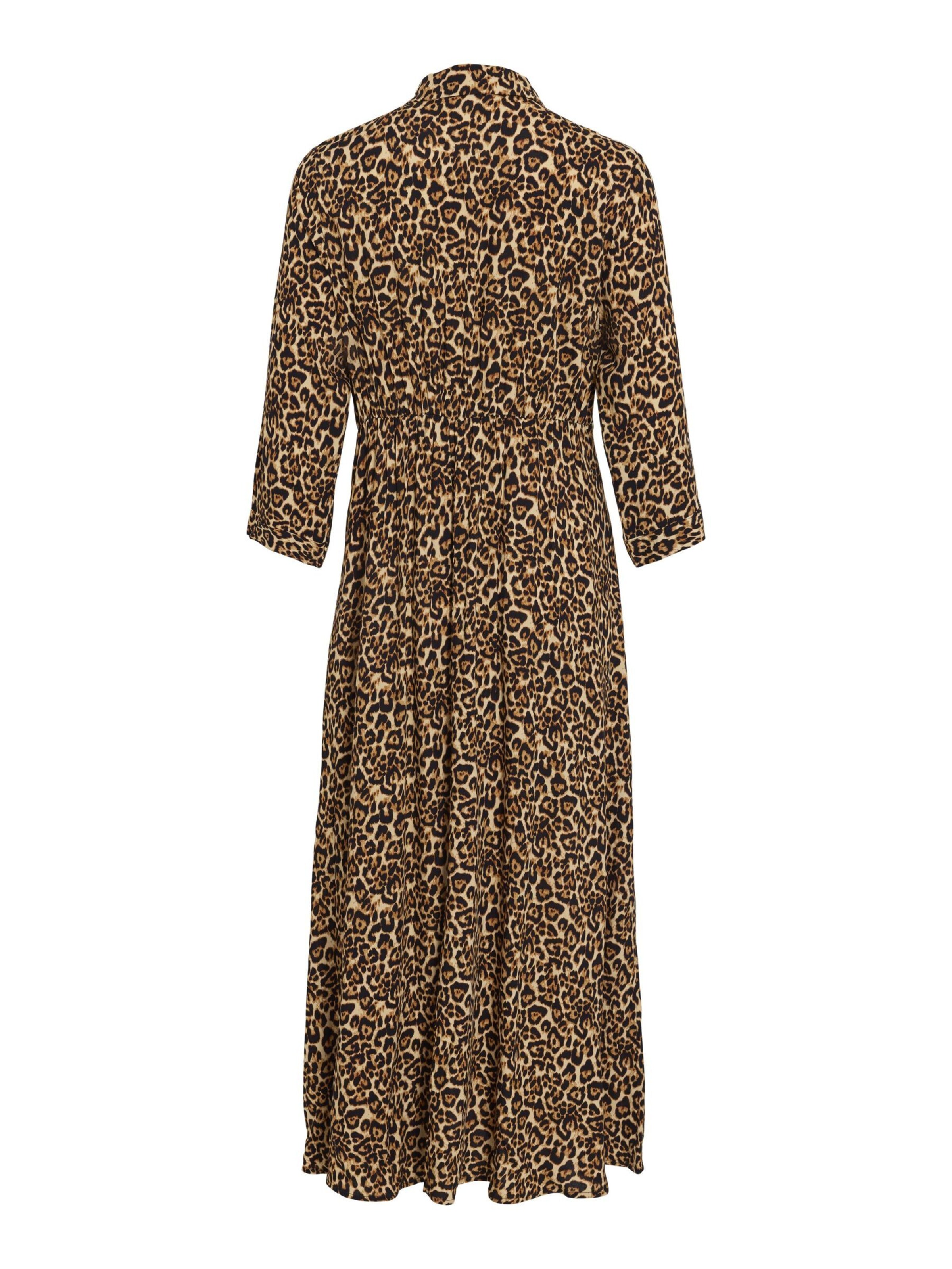 VILA - Vestido camisero en beige