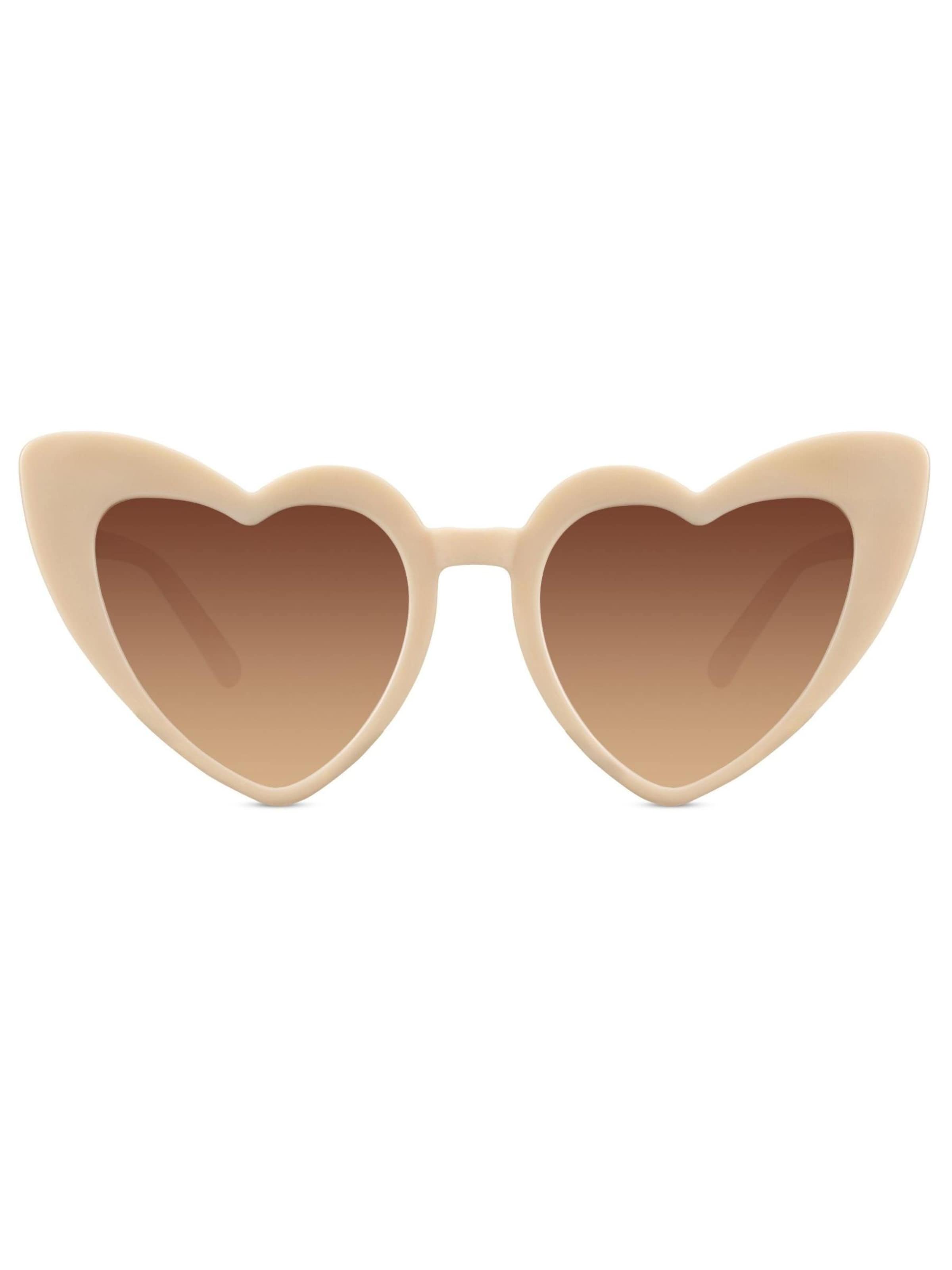 Lunettes de soleil 'Solo-Solis Love Shades' Maxte en beige