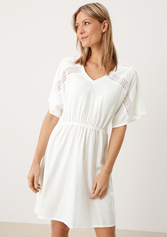 s.Oliver Beach Dress in White: front