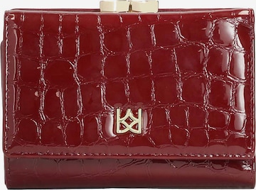 Kazar Wallet in Red: front