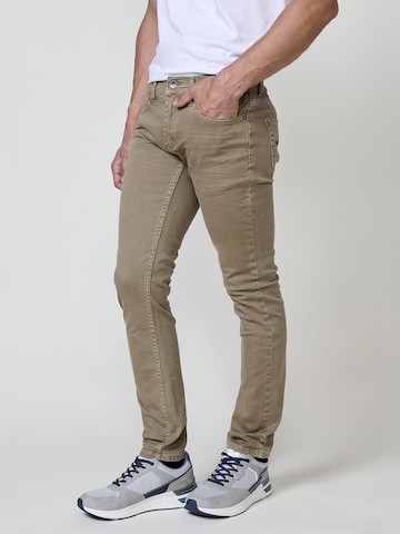 regular Jeans di KOROSHI in marrone