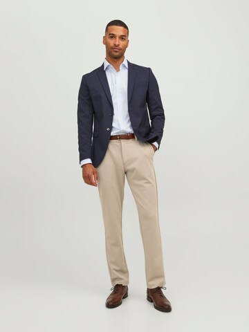 JACK & JONES Slim fit Chino trousers 'JJWinston' in Beige