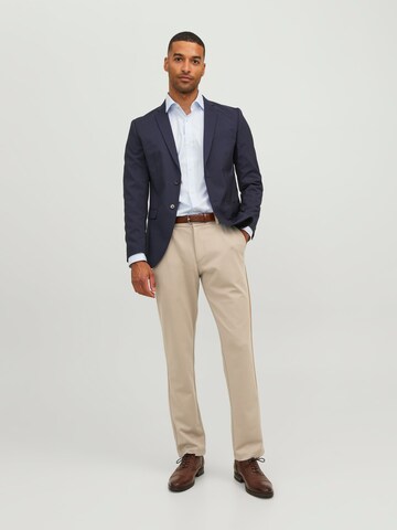 JACK & JONES Slimfit Lærredsbukser 'Winston ' i beige