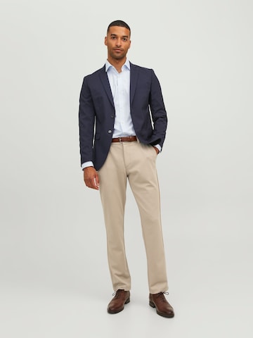 Coupe slim Pantalon chino 'Winston ' JACK & JONES en beige