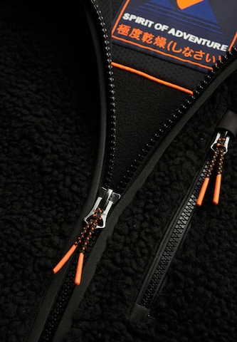 Giacca di pile di Superdry & Co in nero