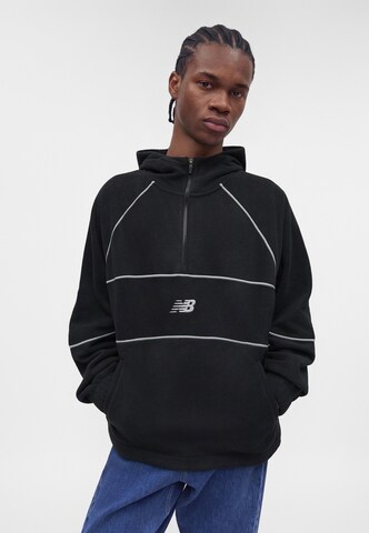 new balance - Pullover 'Trackside' em preto