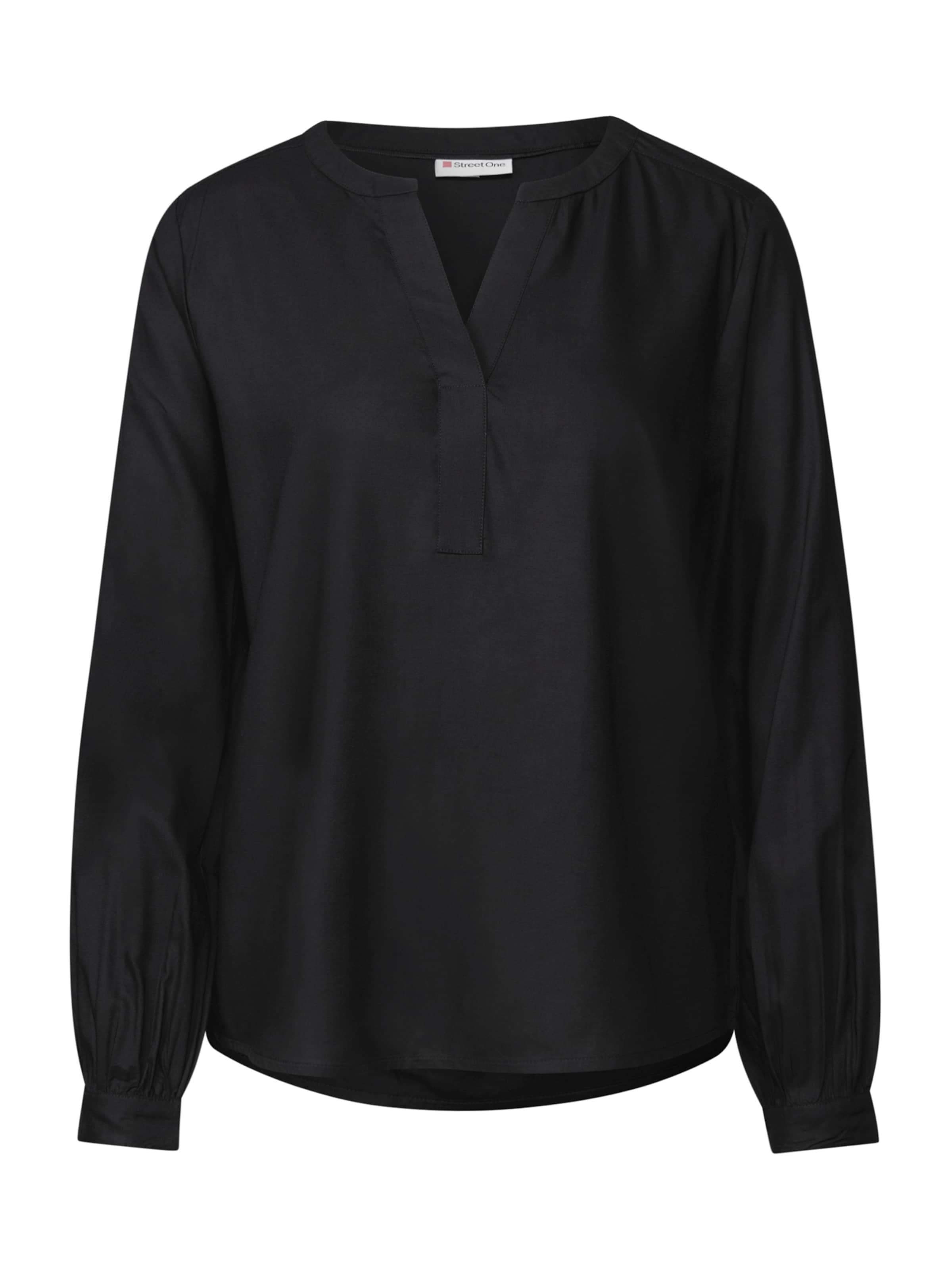STREET ONE Μπλούζα σε μαύρο: μπροστά