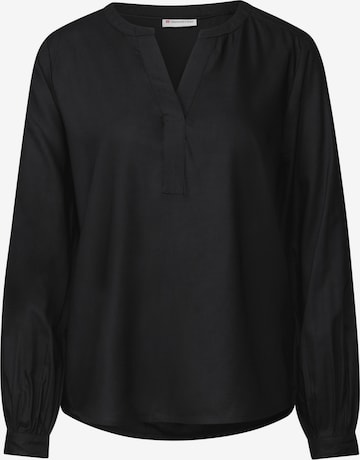 STREET ONE Bluse in Schwarz: Vorderseite