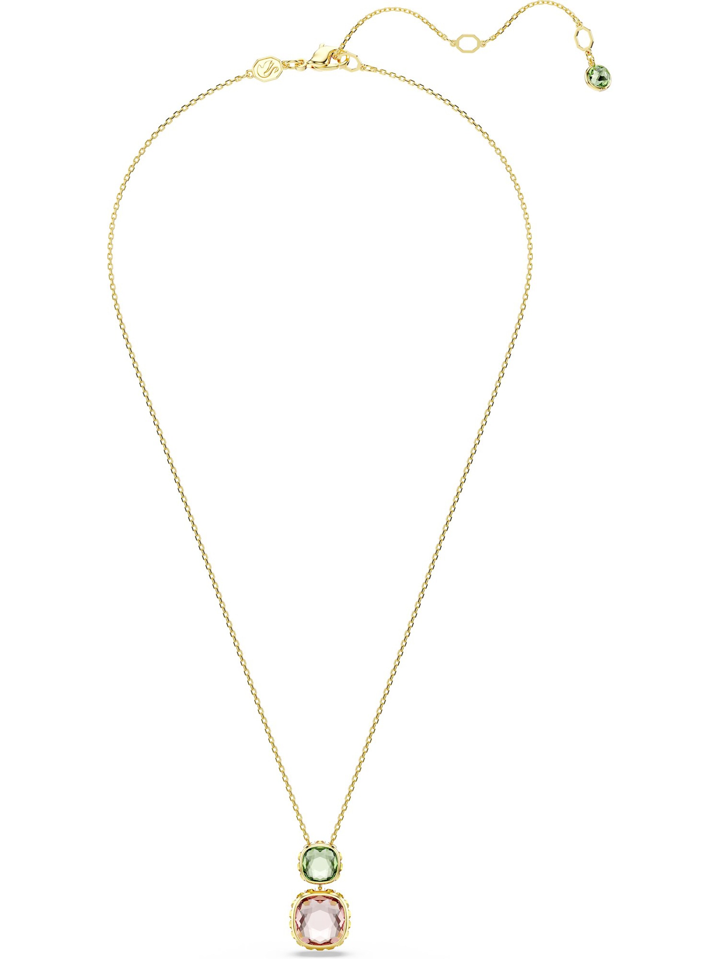 Swarovski Kette in Gold: Vorderseite