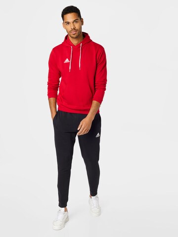 ADIDAS SPORTSWEAR - Sweatshirt de desporto 'Entrada 22' em vermelho