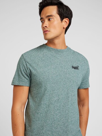 Superdry Shirt 'Essential' in Groen