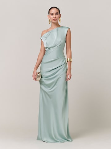 žalia Sável Vakarinė suknelė 'Justina': priekis