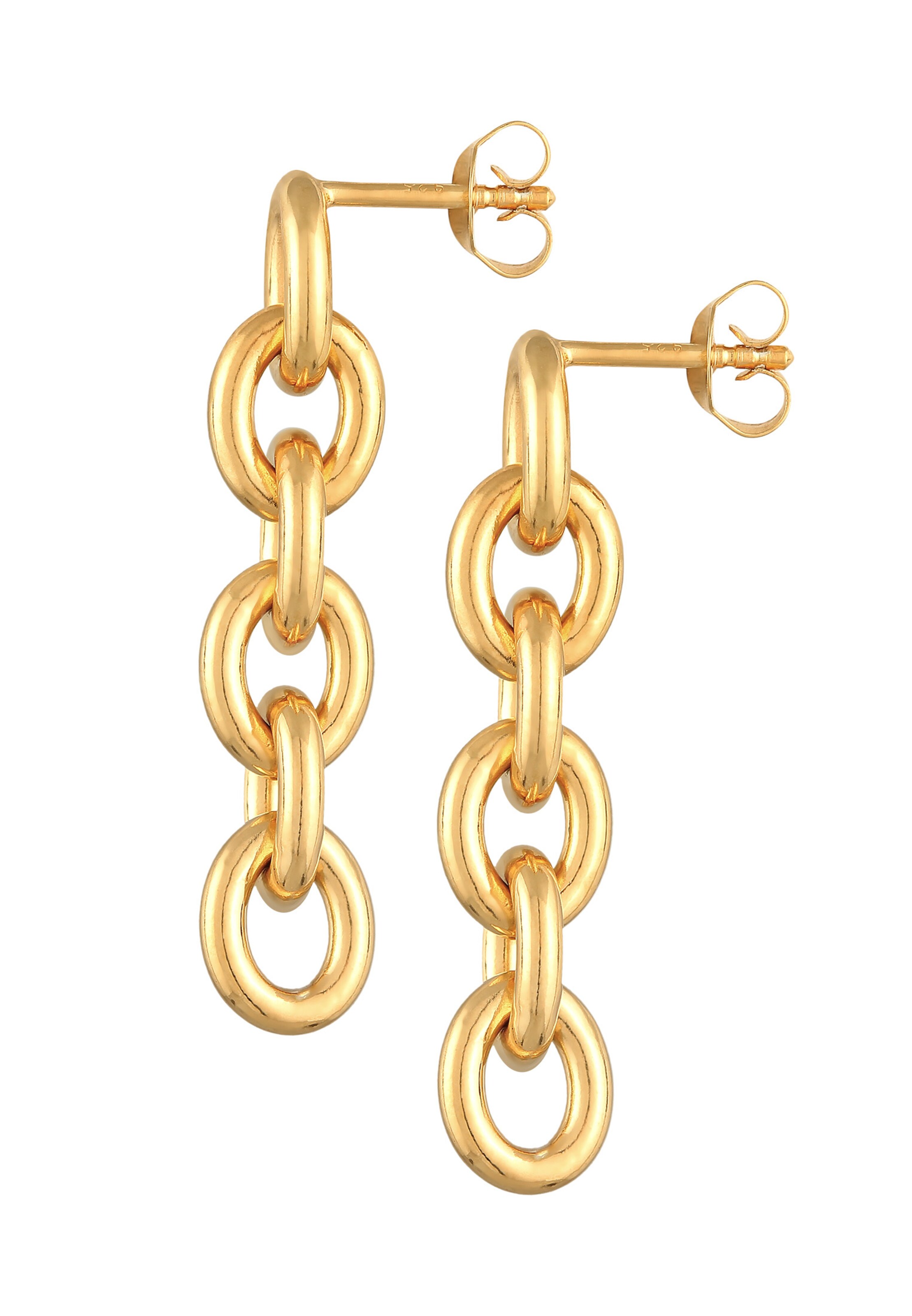 Boucles d'oreilles 'Chunky' ELLI en or