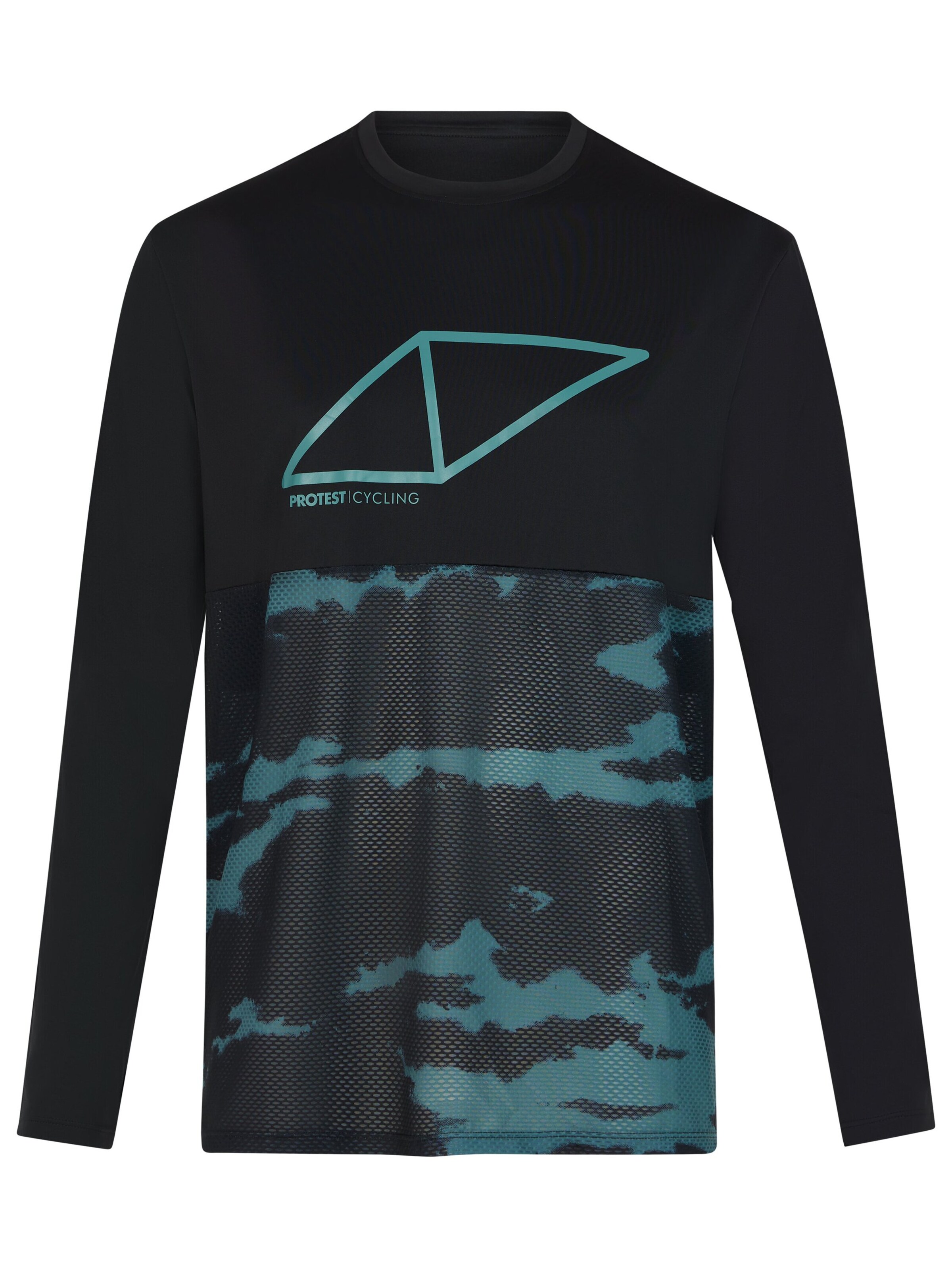 PROTEST Funktionsshirt 'PRTNOTSAR'‌‌‌‌‌‌‌ in Schwarz: Vorderseite