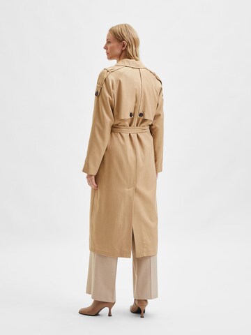 Manteau mi-saison 'New Bren' SELECTED FEMME en beige